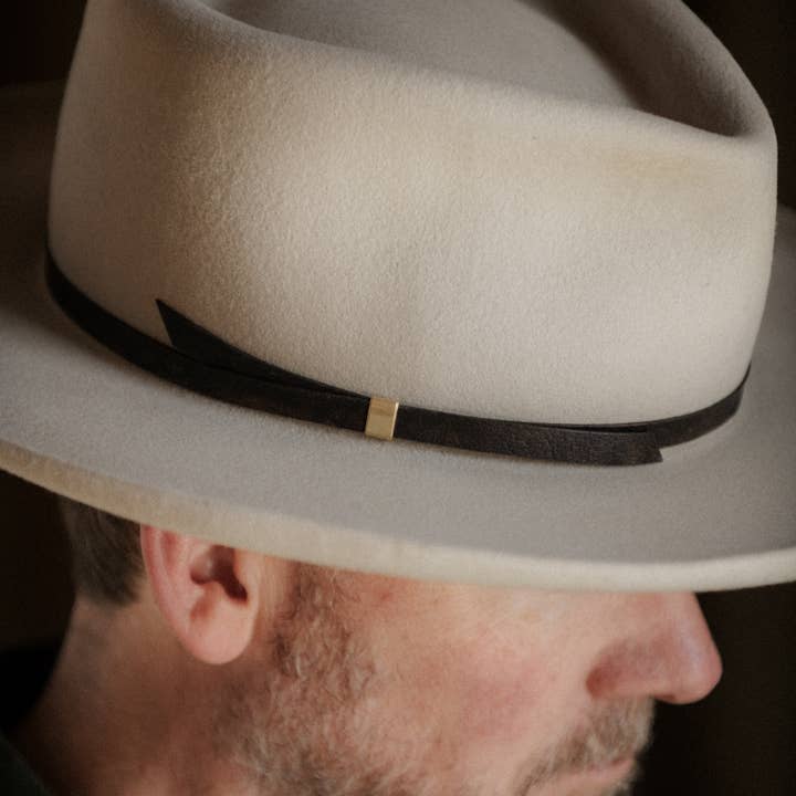 Carlile Hat Band // Brass for wholesale by Commonform