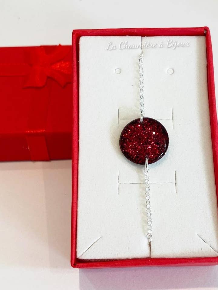 “cherry glam” bracelet for wholesale by La Chaumière à Bijoux
