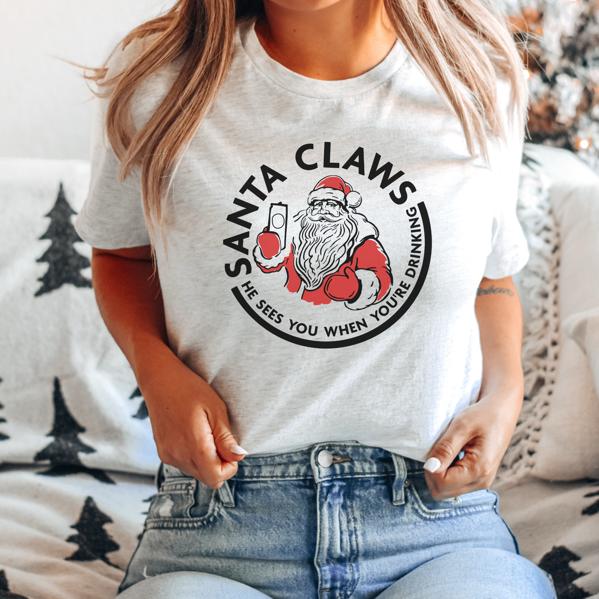 Funny christmas 2025 drinking shirts