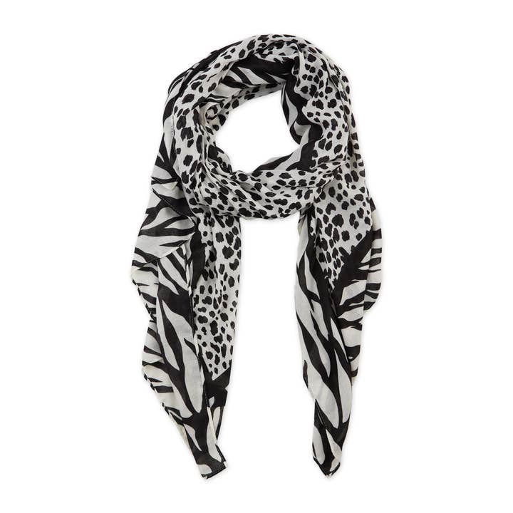 Hadley Wren - Wholesale Scarf - Women's - Urban Safari Scarf - Black