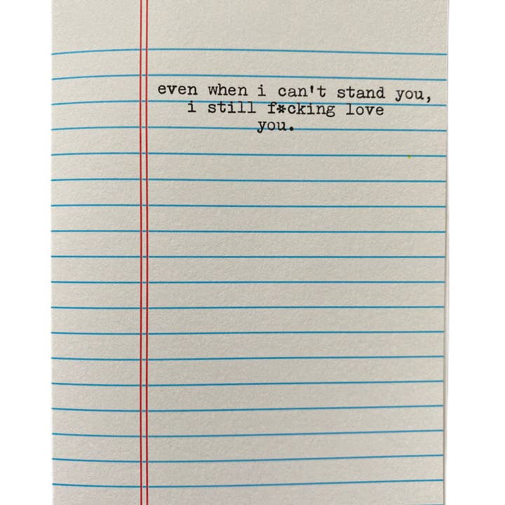 Mesmo quando eu não suporto você, eu ainda te amo por atacado de Ravensgoods