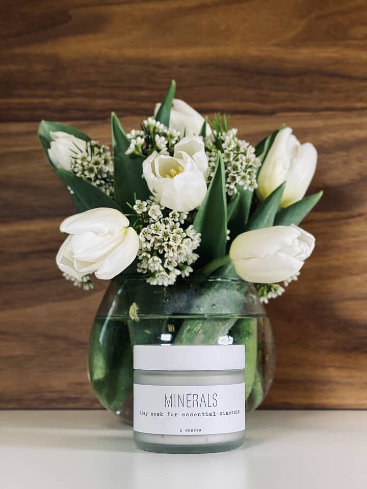 Clay Mask - Minerals - For Skin Nutrients for wholesale by handmade. la conner