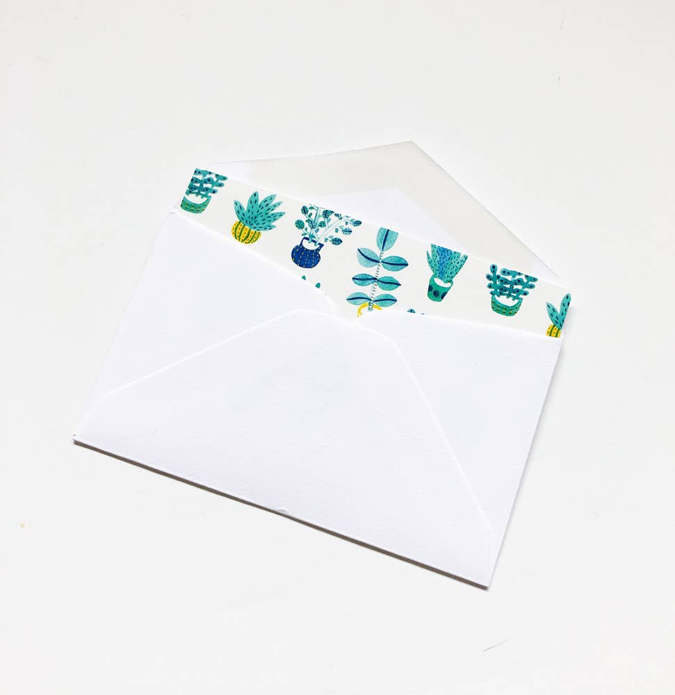 Honeyberry Studios - Wholesale Stationery/Notecard Set - Succulent Tiny Notes3