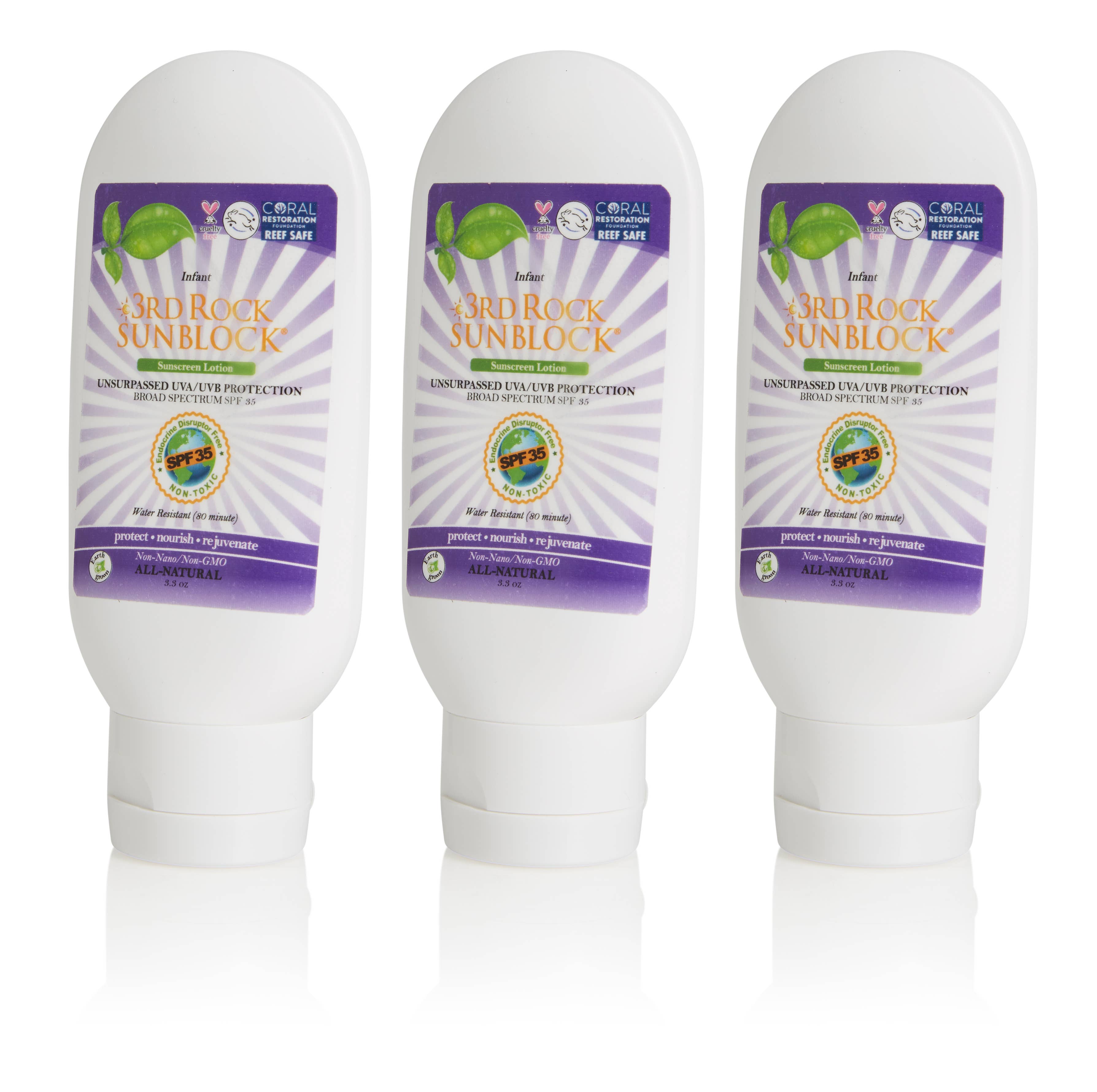 3rd Rock Essentials - Wholesale Sunscreen - 3rd Rock Sunblock SPF 35+ Sunscreen Lotion - Infant1