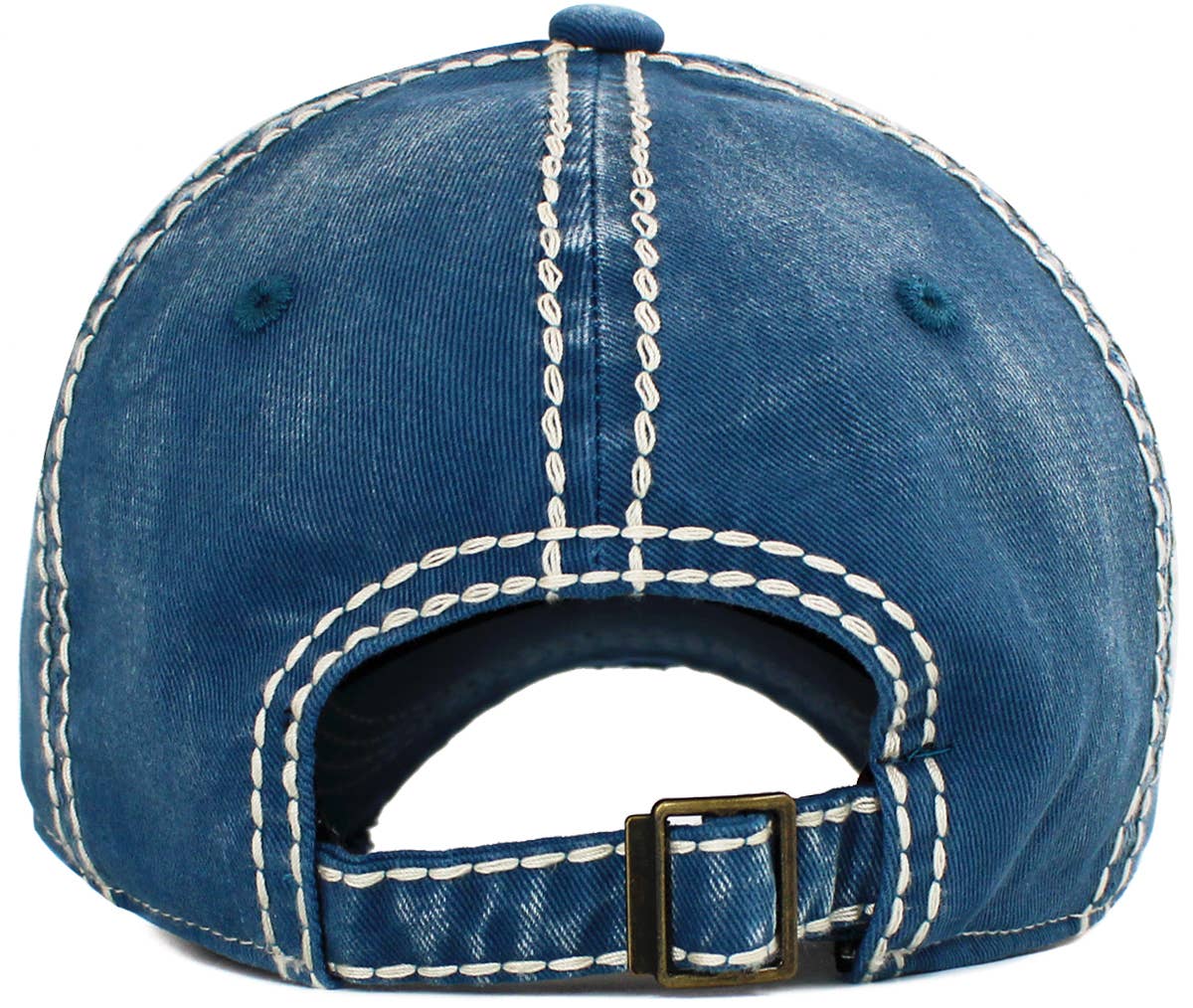 KBETHOS - Wholesale Baseball Cap - Unisex - Happy Camper Fueled By Alcohol Vintage Ballcap4