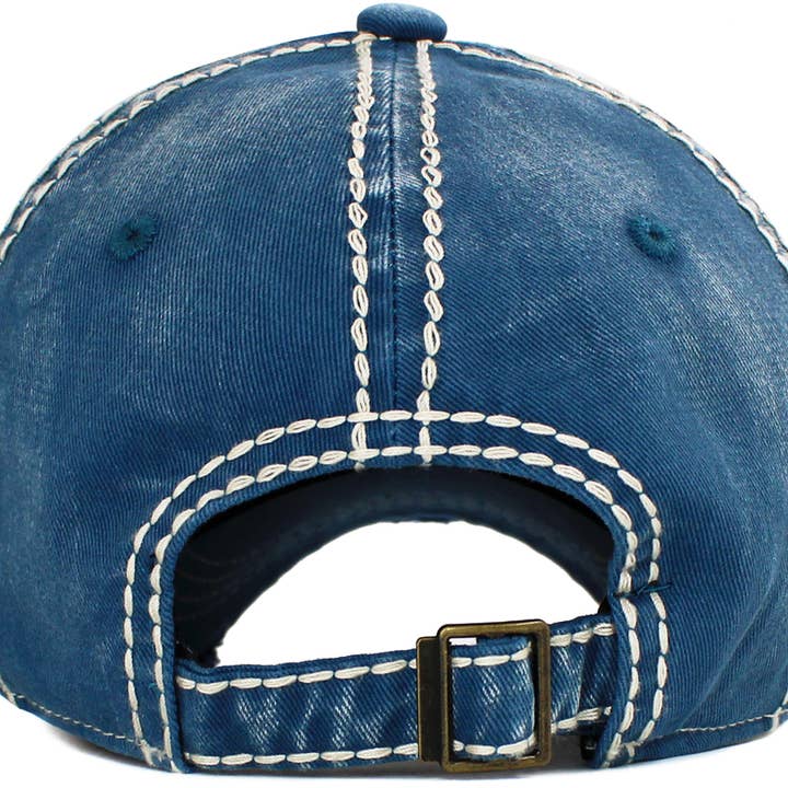 KBETHOS - Wholesale Baseball cap – Unisex - Happy Camper Fueled By Alcohol Vintage Ballcap4