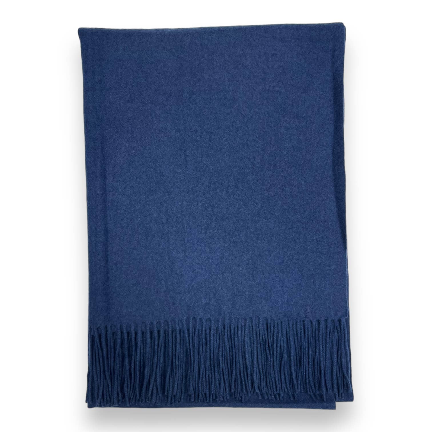 London Scarves - Wholesale Scarf - Women's - Classic Plain wool Blend with Tassels  300 gr + 2