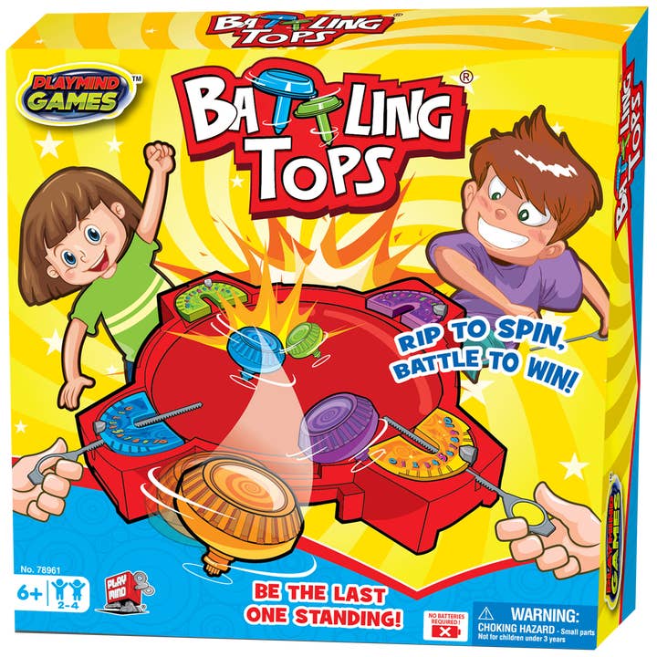 MukikiM Toys & Games – wholesale Toy set – Kids – Battling Tops - The Original Classic Spinning Tops Game Set1