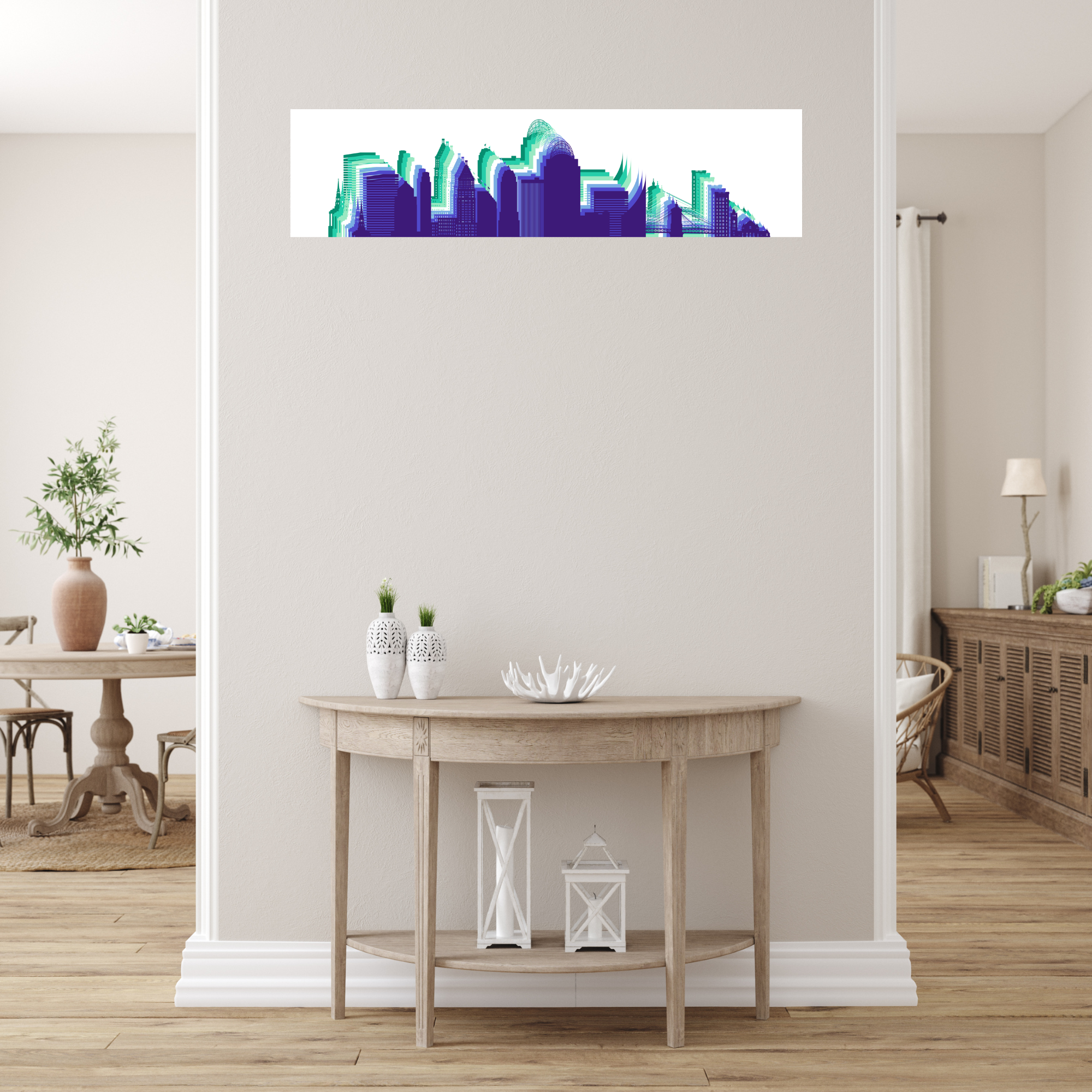 Quotables Geek Custom Designs - Wholesale Wall Tile - Cincinnati LGBTQ+ Skyline Ceramic Tiles11