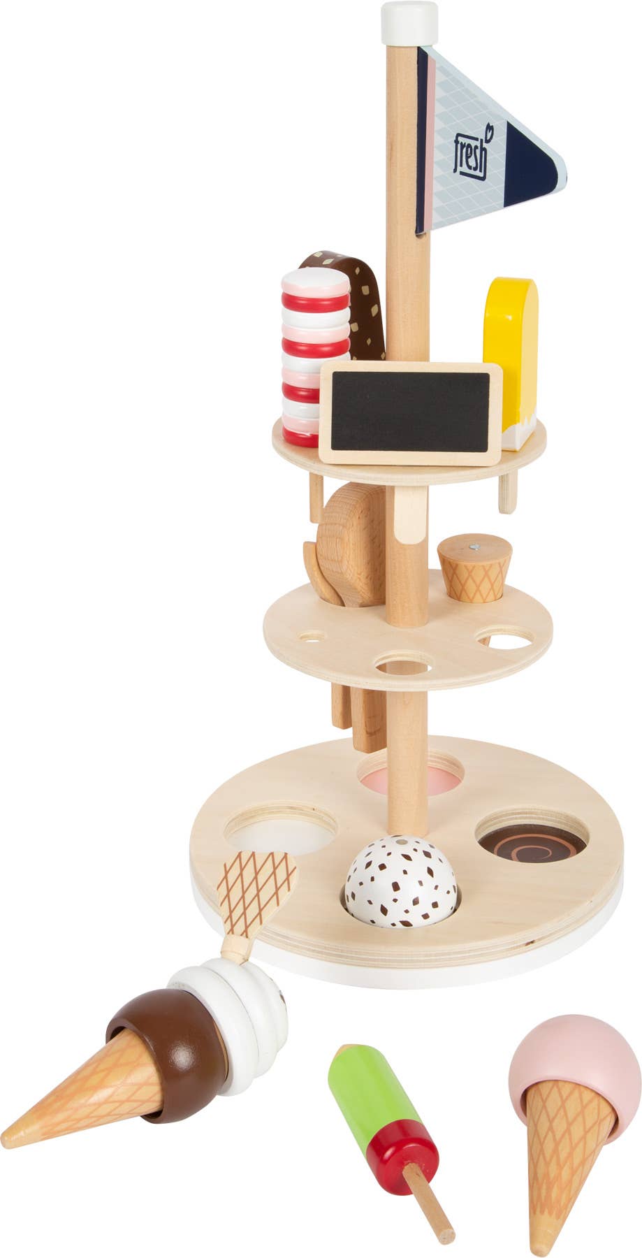 small foot - Wholesale Wood Toy - Kids - Ice Cream Holder "fresh"1