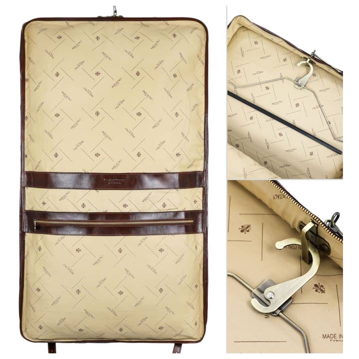 Time Resistance – wholesale Garment bag – unisex – Leather Garment Bag - Great Expectations6