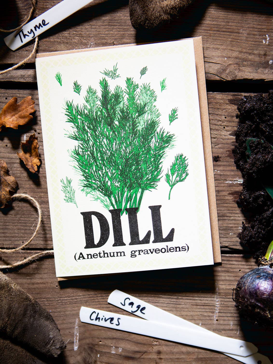 Jo Stafford – wholesale Everyday greeting card – Dill 127 x 177mm Portrait Greetings Card0