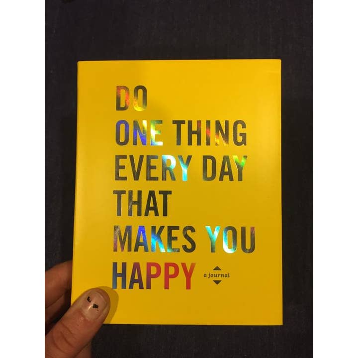 Faites une chose chaque jour qui vous rend heureux : un journal pour la vente par Microcosm Publishing & Distribution