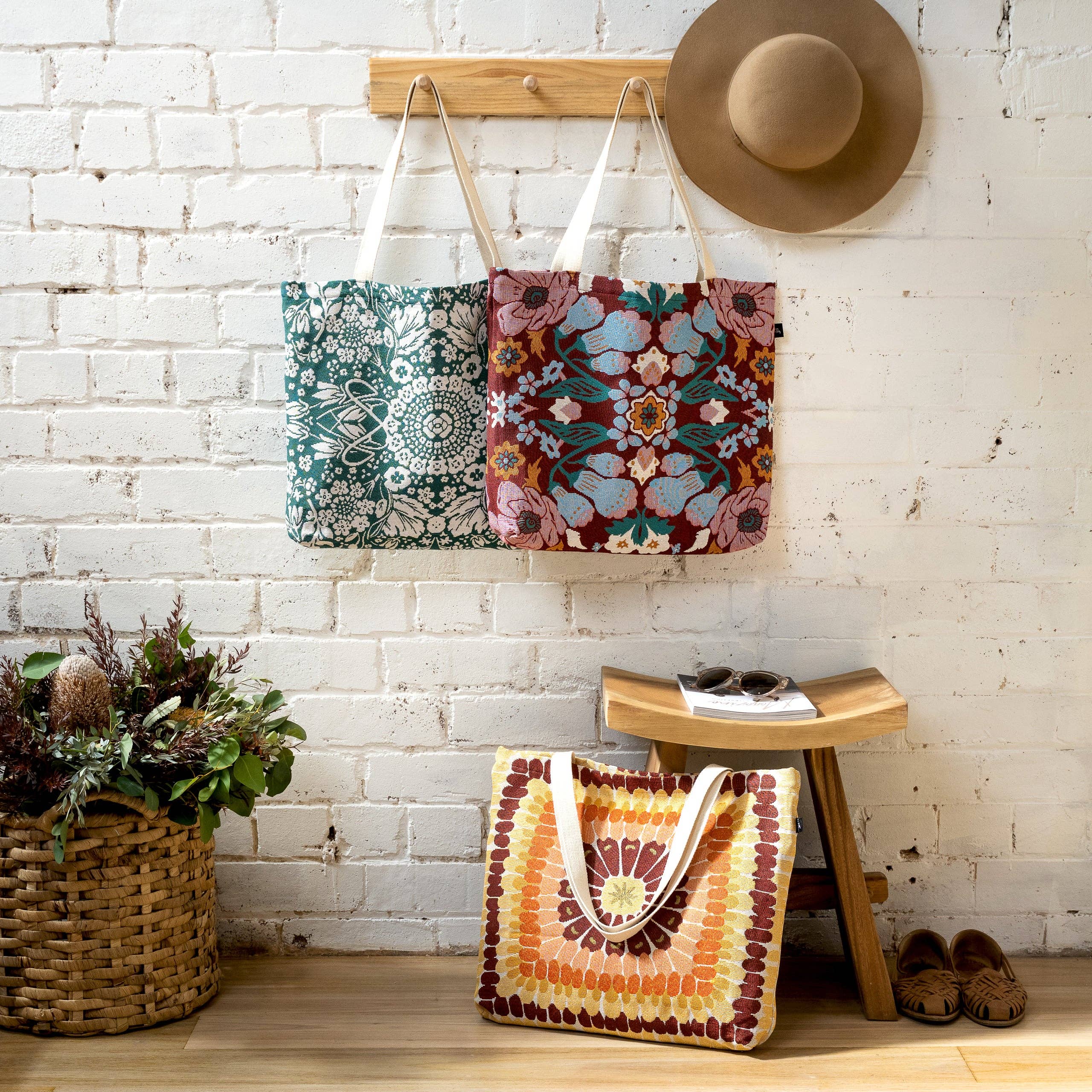 HENDEER - Vente Tote bag – femme - Sac fourre-tout Magical Mystery12