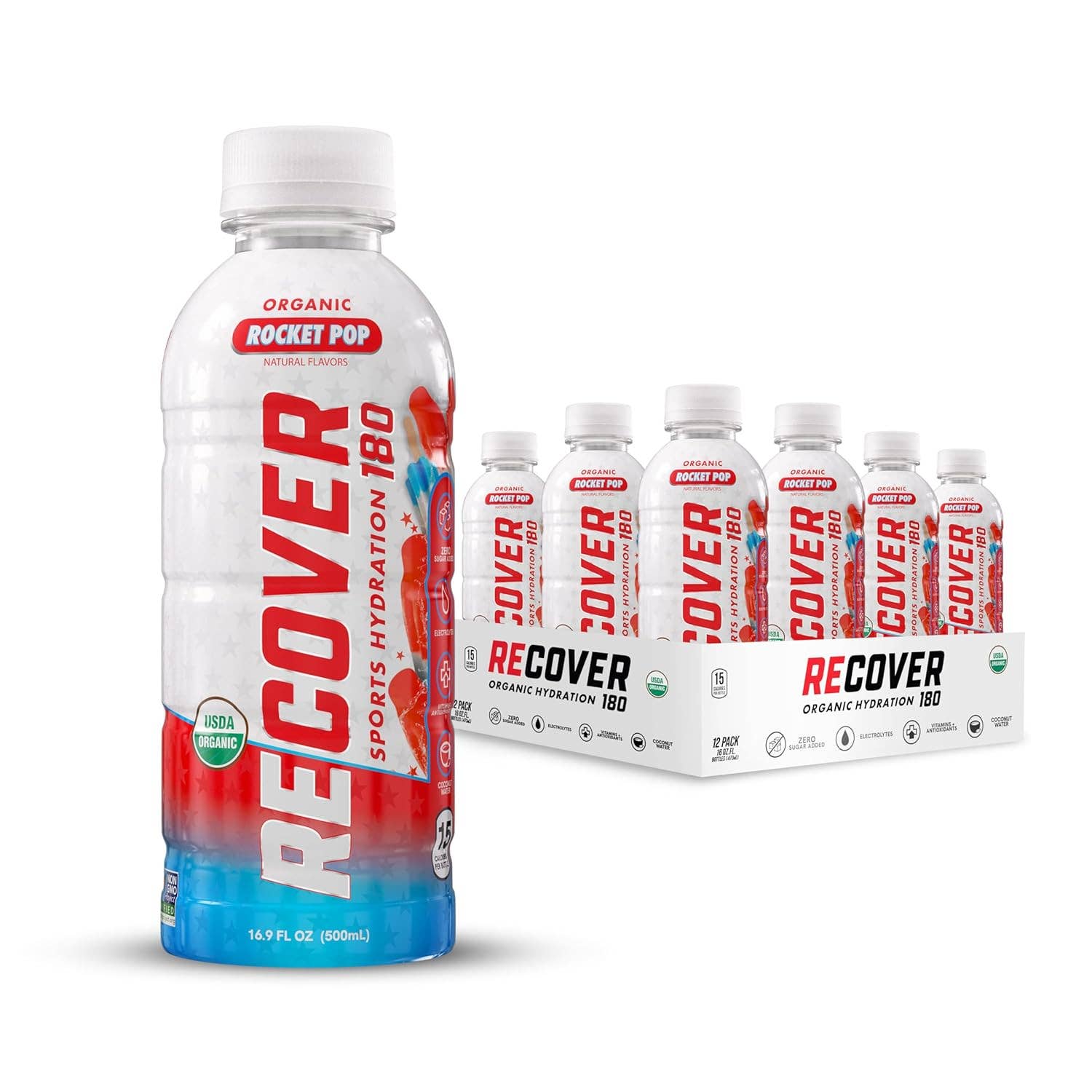 Oasis Snacks - Wholesale Sports/Energy Drink - Recover 180 Sports Drink, 16.9oz3