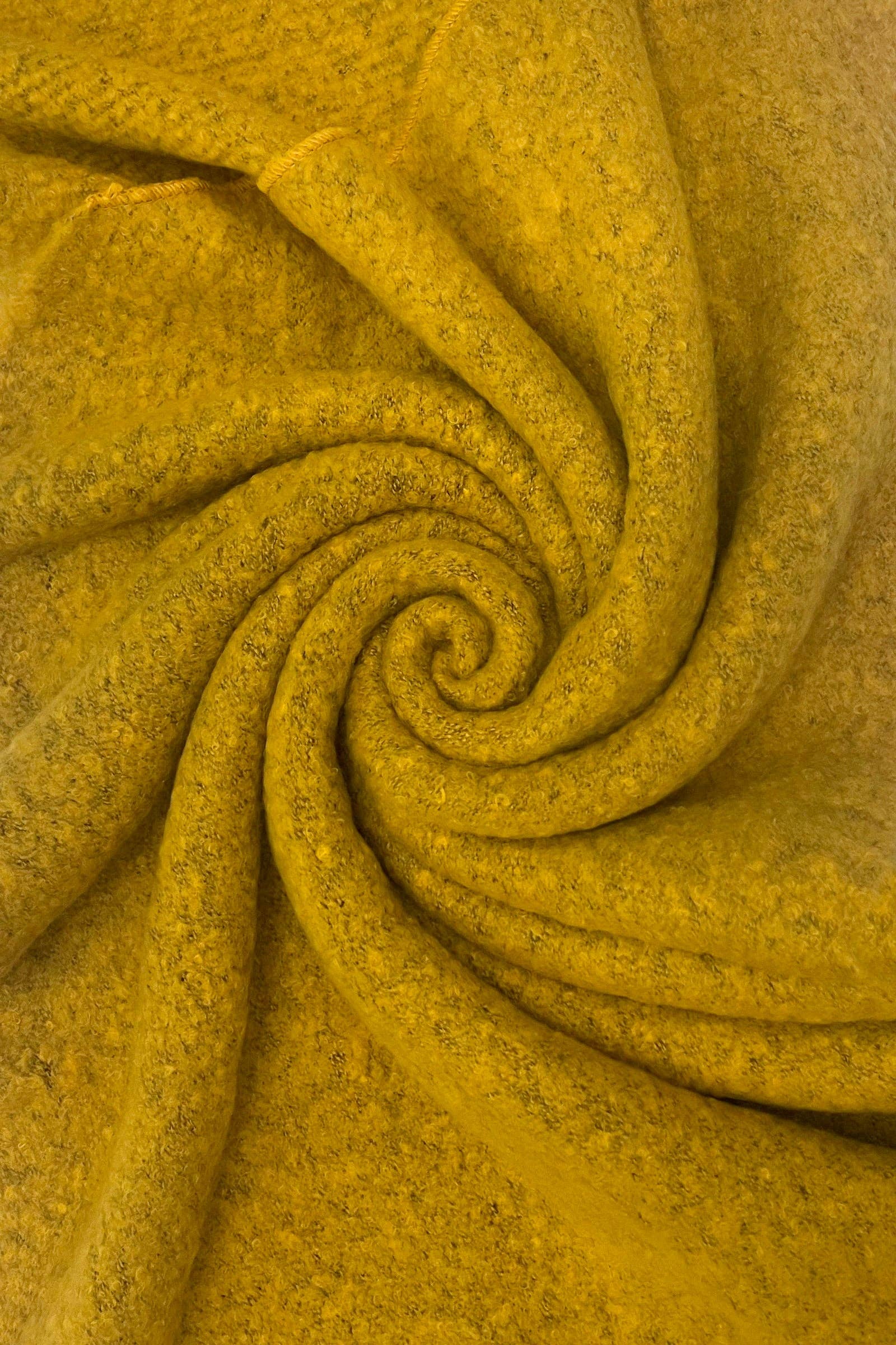 Fashion Scarf World - Wholesale Scarf - Women's - Plain Boucle Diagonal Edge Wool Scarf62