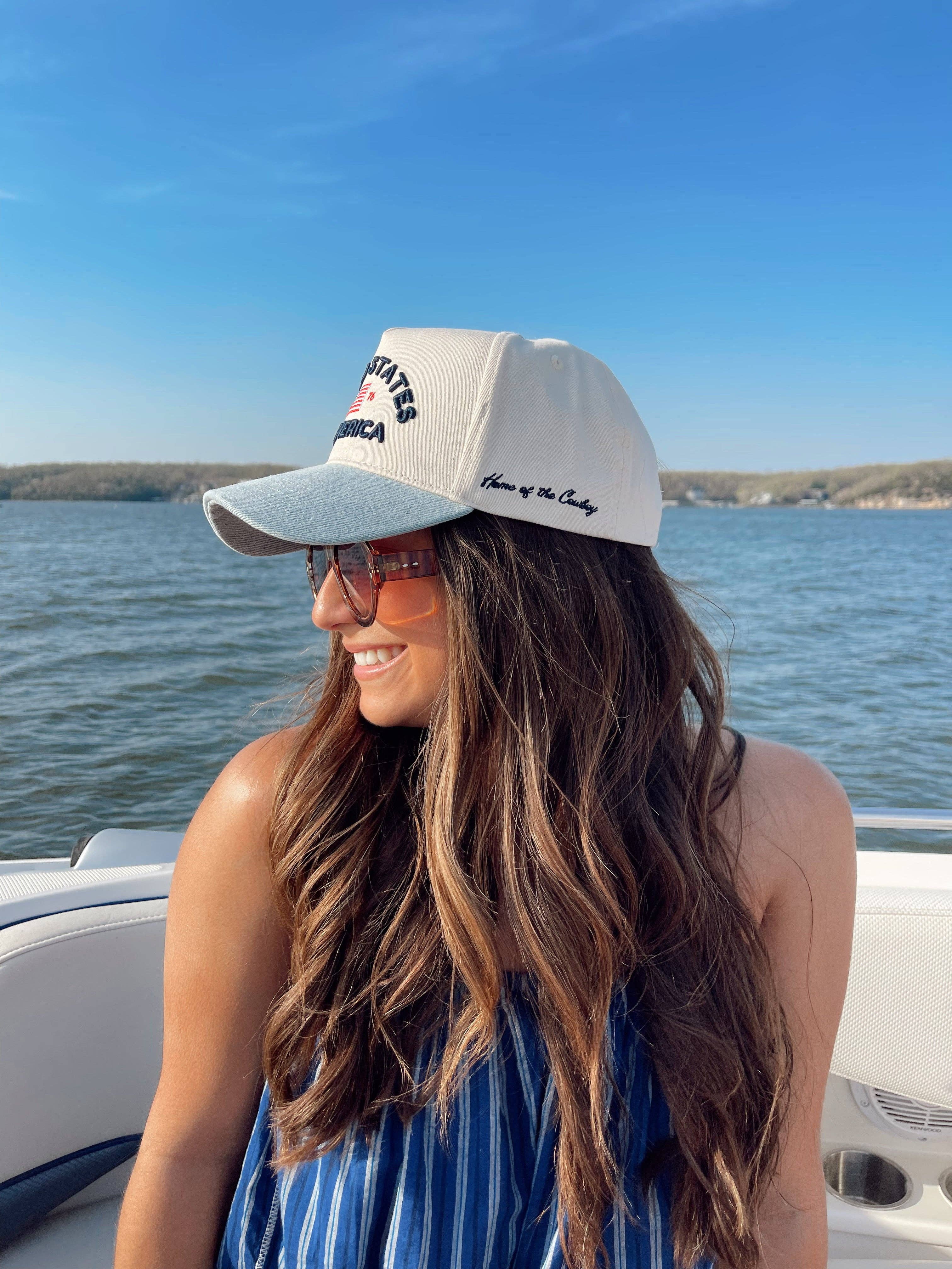 KENZKUSTOMZ - Wholesale Trucker Hat - Women's - United States of America - Denim Blue Vintage Trucker Hat3