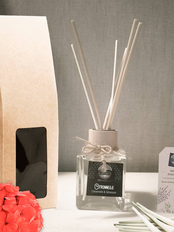 Citronella and Geranium Room Fragrance for wholesale by La Saponniere