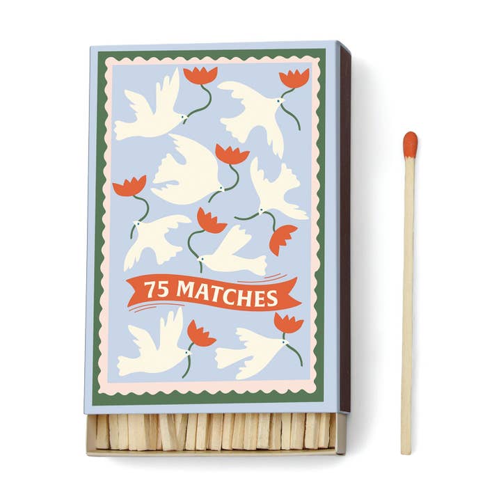 Paddywax A Dopo Boxed Matches "Flower" - 75 matches for wholesale by Designworks Collective