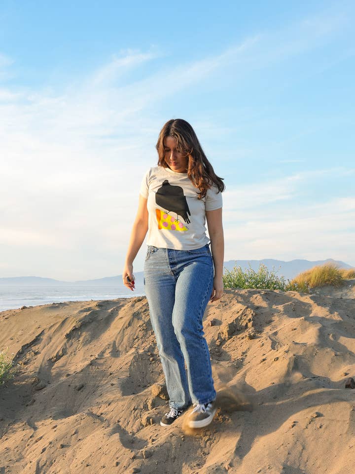 Culk - Wholesale Screen Printed T-Shirt - Women's - Pizza Pigeon Women's Tee9