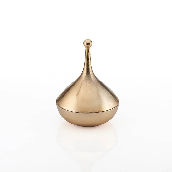 NIMA OBEROI-LUNARES - Wholesale Decorative Plate/Dish/Bowl - Greco Covered Vessel Gold