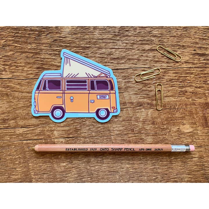 Noteworthy Paper & Press - Wholesale Sticker - Rocky Mountain National Park Camper Van Sticker