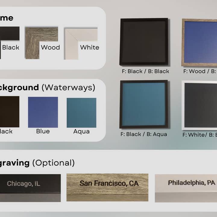 Micropolitan - Vente Cartes - Carte de la ville en 3D | Choisissez une ville | Art mural encadré en 3D et décoration d'intérieur4