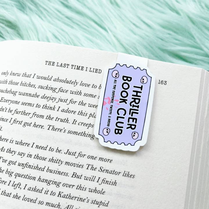 My Secret Copy - Wholesale Bookmark - Thriller Book Club Magnetic Bookmark