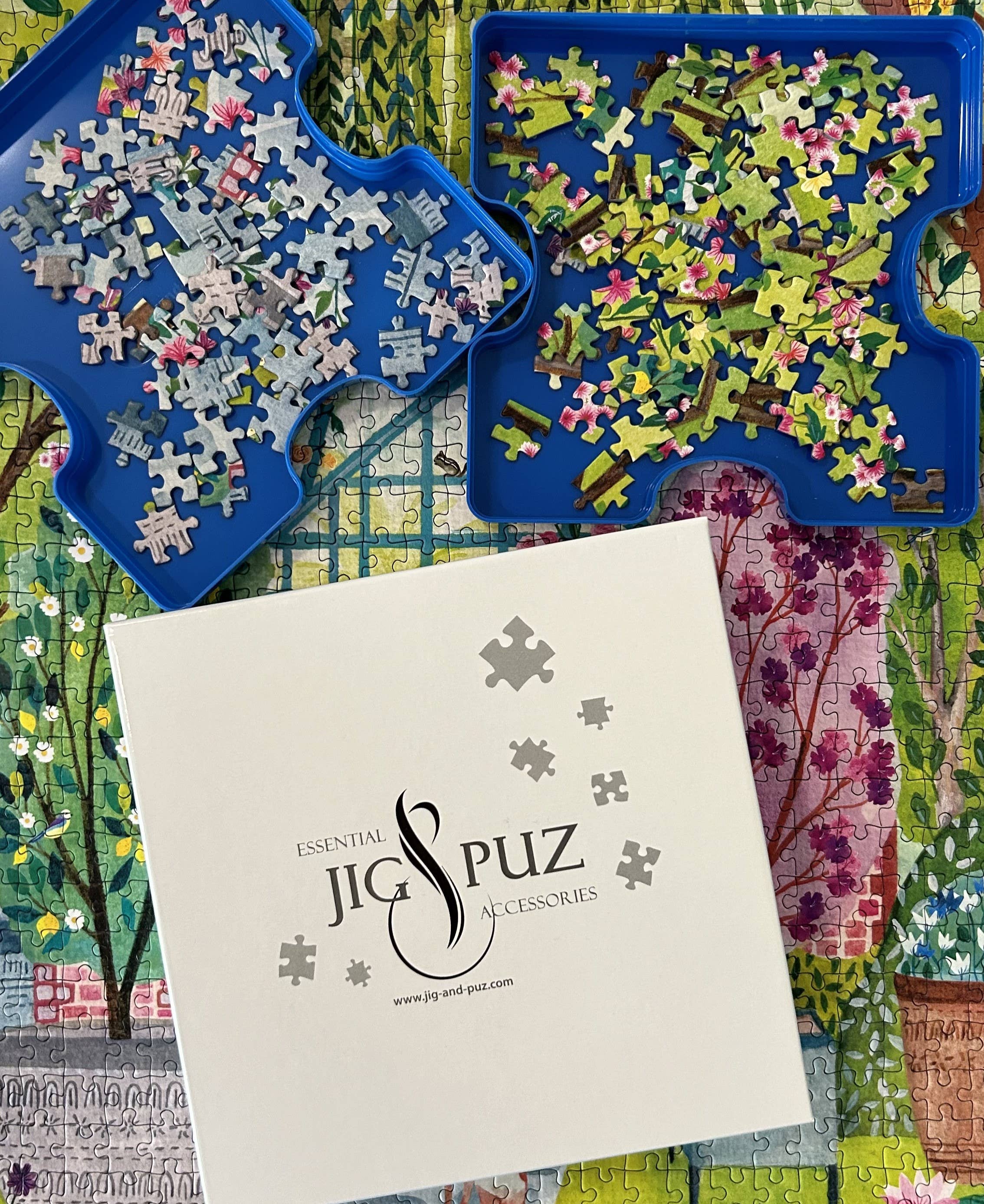 Pieces & Peace - Venta al por mayor Puzle - Adultos - Juego de 6 cajas apilables para ordenar1