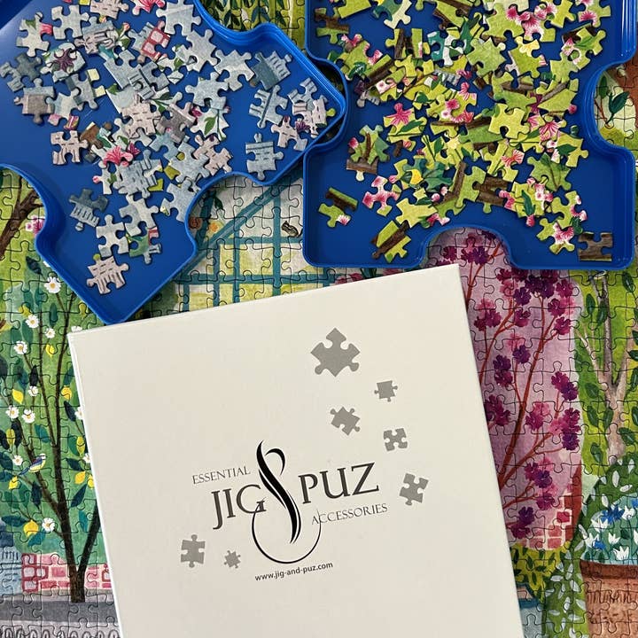 Pieces & Peace - Venta al por mayor Puzle - Adultos - Juego de 6 cajas apilables para ordenar1
