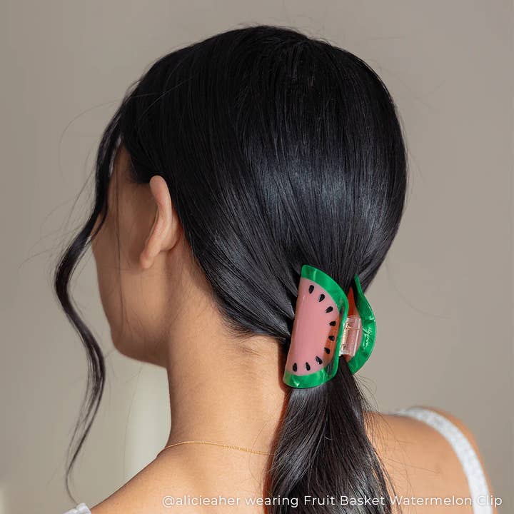 INH Hair - Wholesale Hair Clip - Women's - Fruit Basket Hair Claw Clip | limited edition hair accessory15