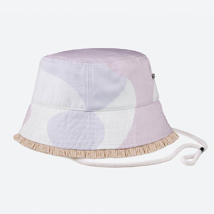 Gaucho Buenos Aires - Wholesale Bucket hat – Women's - Cotton Bucket Hat in Off-White & Pink Camouflage2