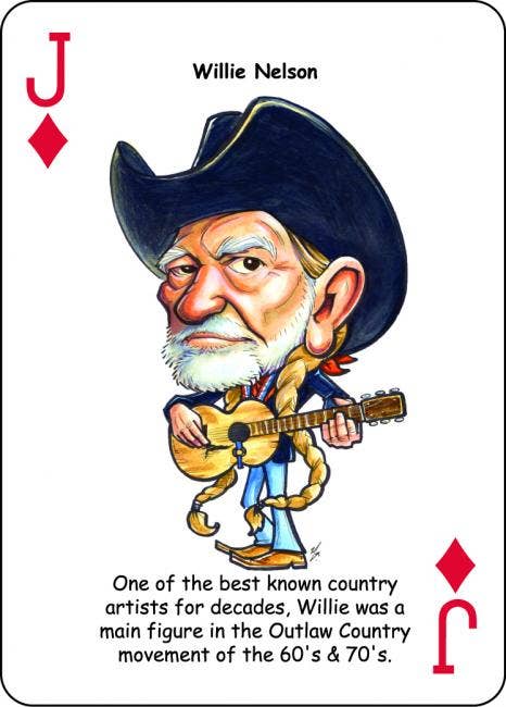 Midwest Novelty / Parody Productions - Wholesale Playing Cards - Country Music Legends Playing Cards5