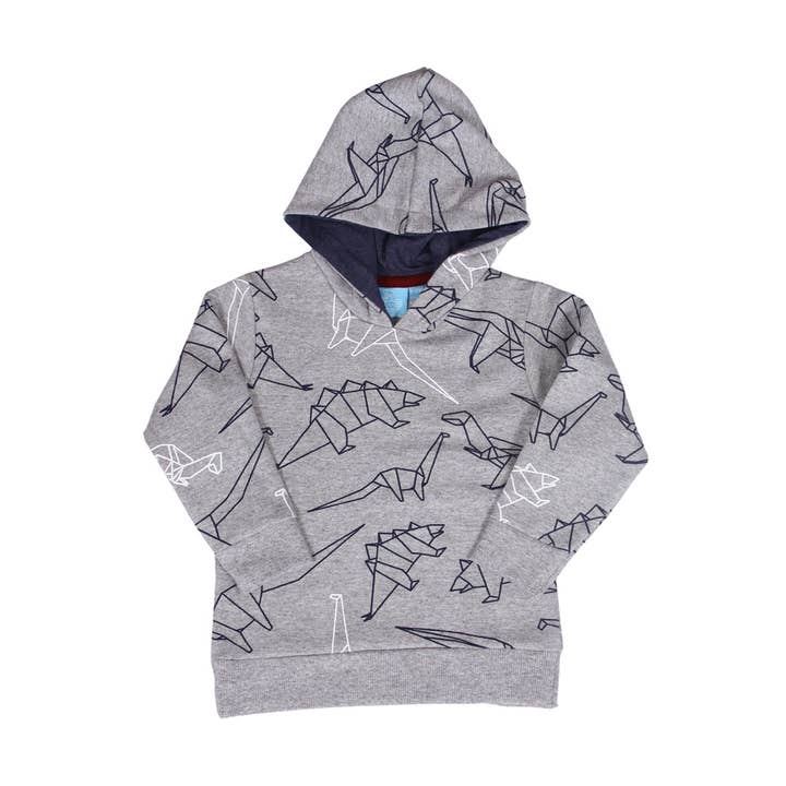Dax Printed Dinosaur Hoodie Toddler for wholesale by Bear Camp