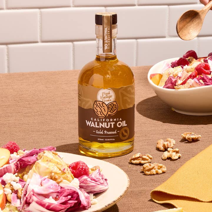 Fresh Vintage Farms - Wholesale Cooking oil - Walnut Oil - Virgin (Cold Pressed)3