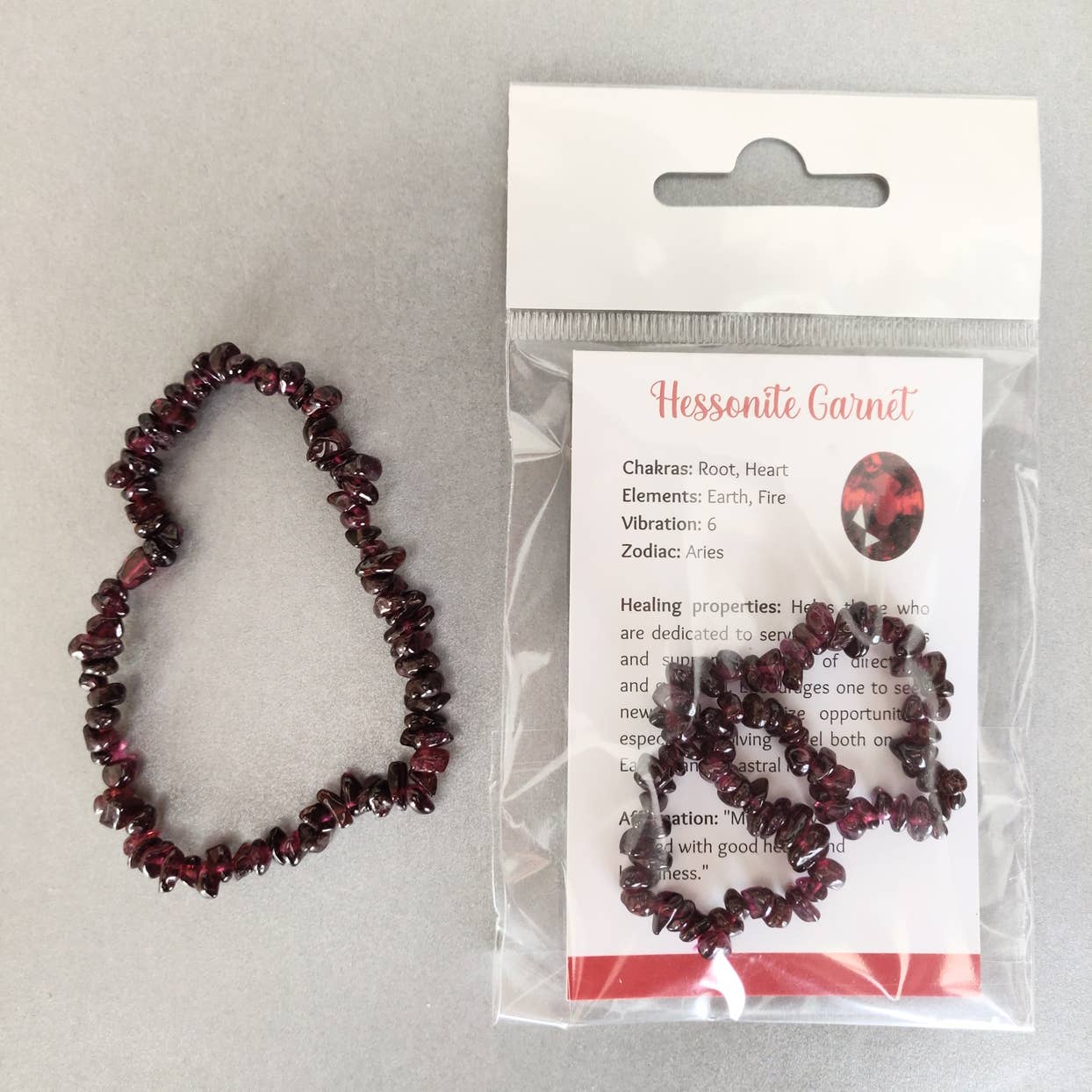 Rare Gear - Wholesale Beaded bracelet - Chip Gemstone / Crystal Stretch Bracelet with FREE Info Card8