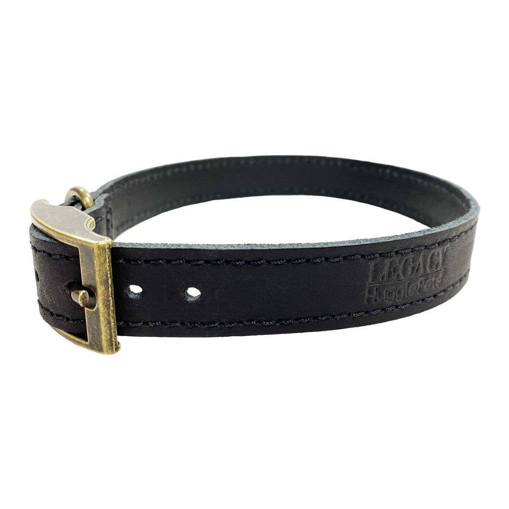 HugglePets – wholesale Pet collar – Dog – HugglePets Legacy Leather Dog Collar0