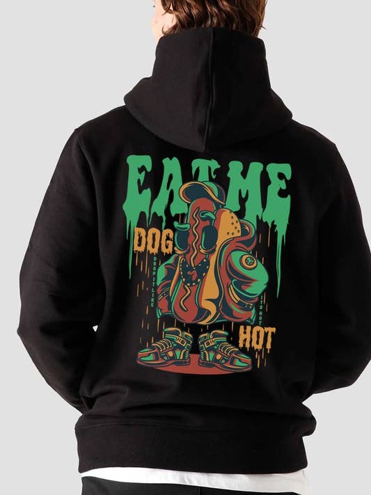 Eat Me Hotdog Hoodie for wholesale by DOTCOM
