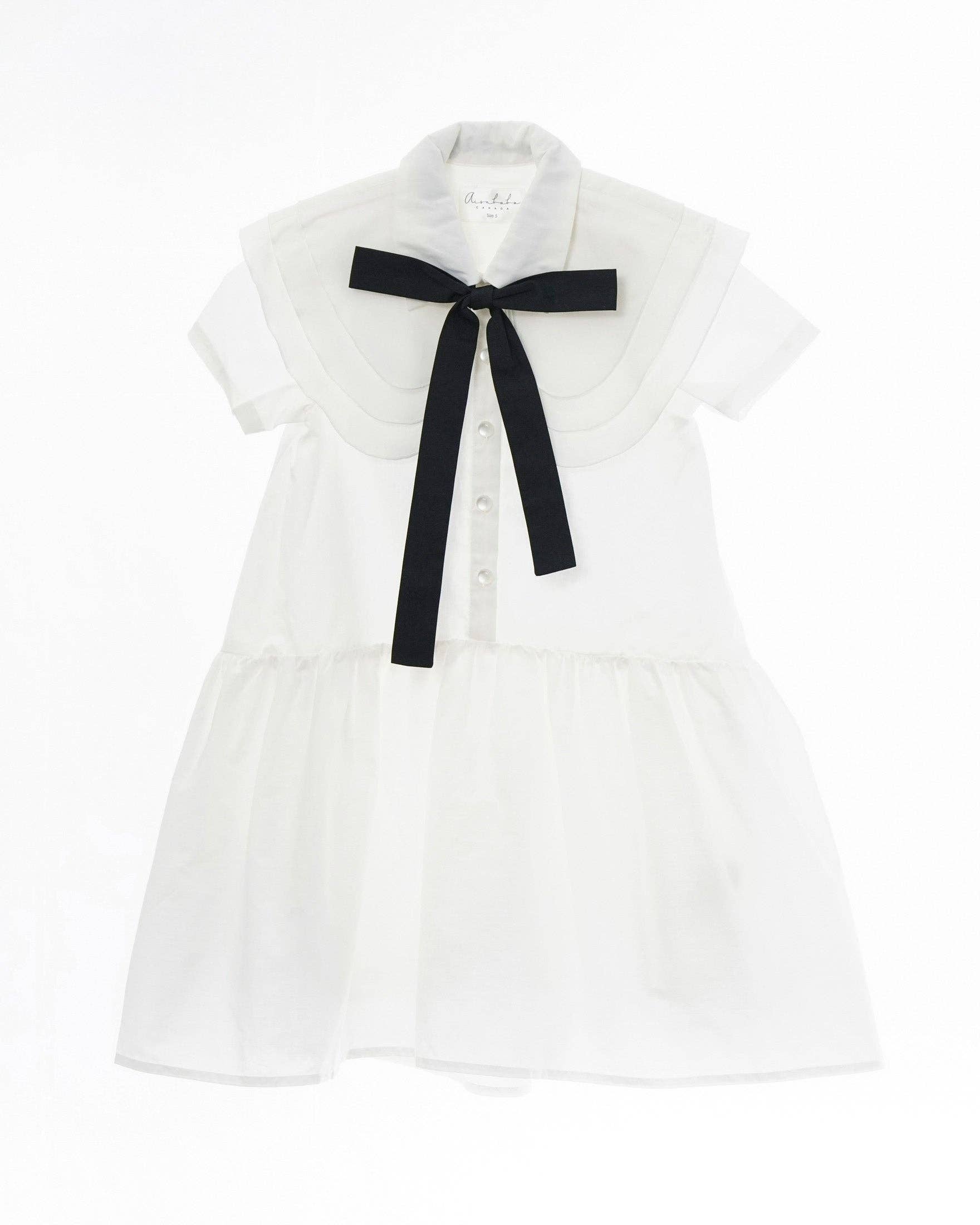 Aisabobo - Wholesale Dress - Kids - Bella dress (white)