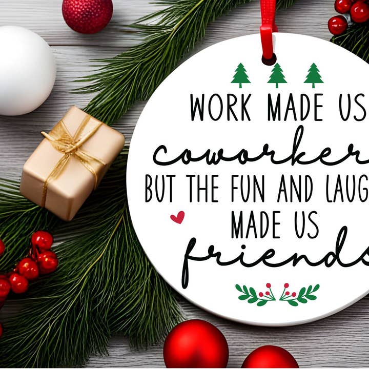 Keramischer Weihnachtsbaumornament für den Großhandel von Stencil Art Canada