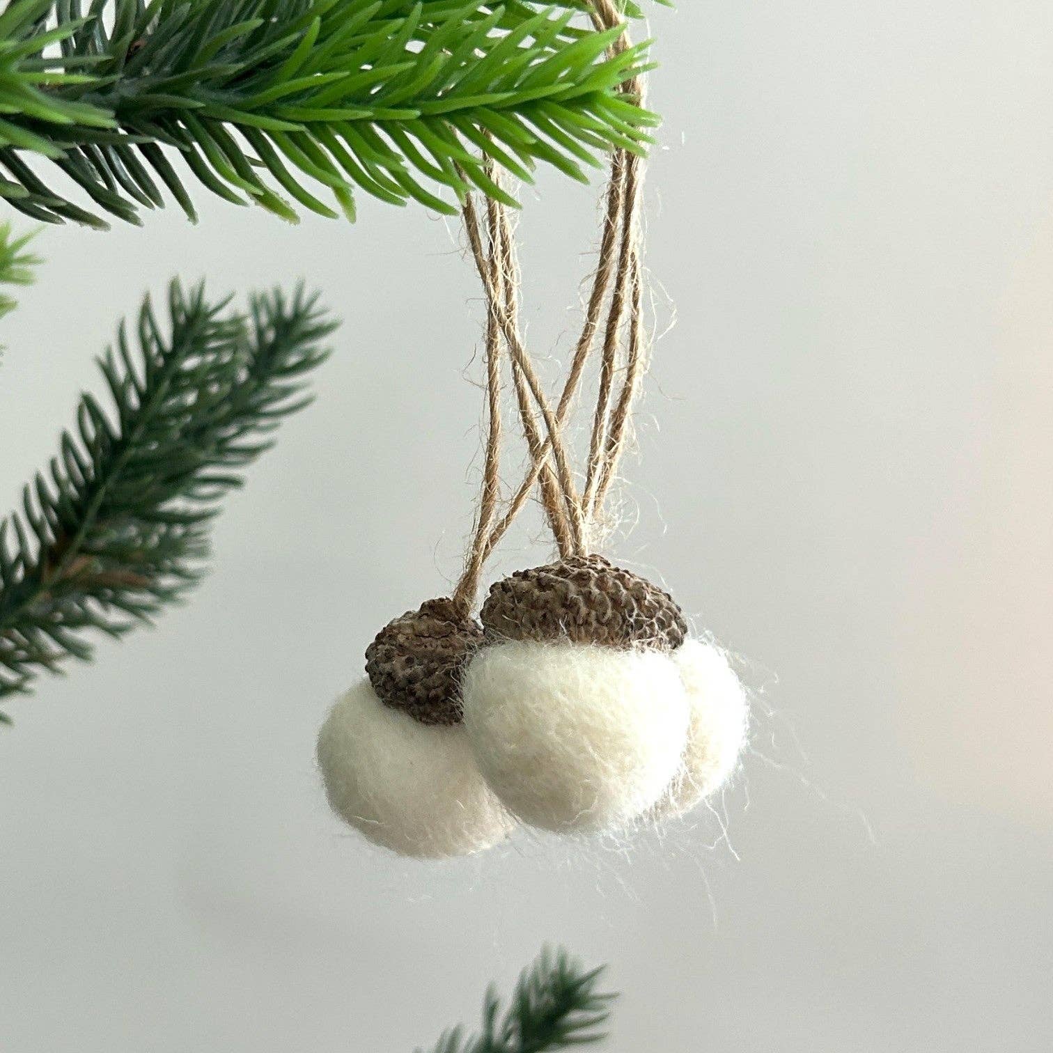 Town & Earth - Wholesale Ornament - Felt Acorn Christmas Ornaments | Eco-Friendly Holiday Decor4