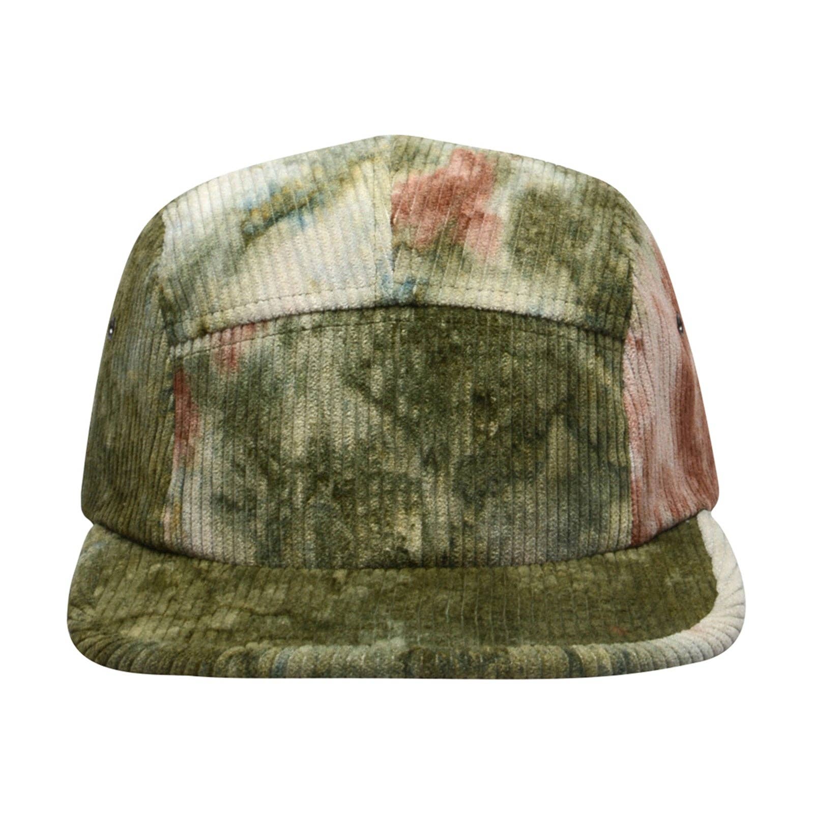 HATPHILE - Wholesale Flat Brim Cap - Unisex - HatPhile Corduroy 5-Panel Hat – Tie-Dye and Solid Options0
