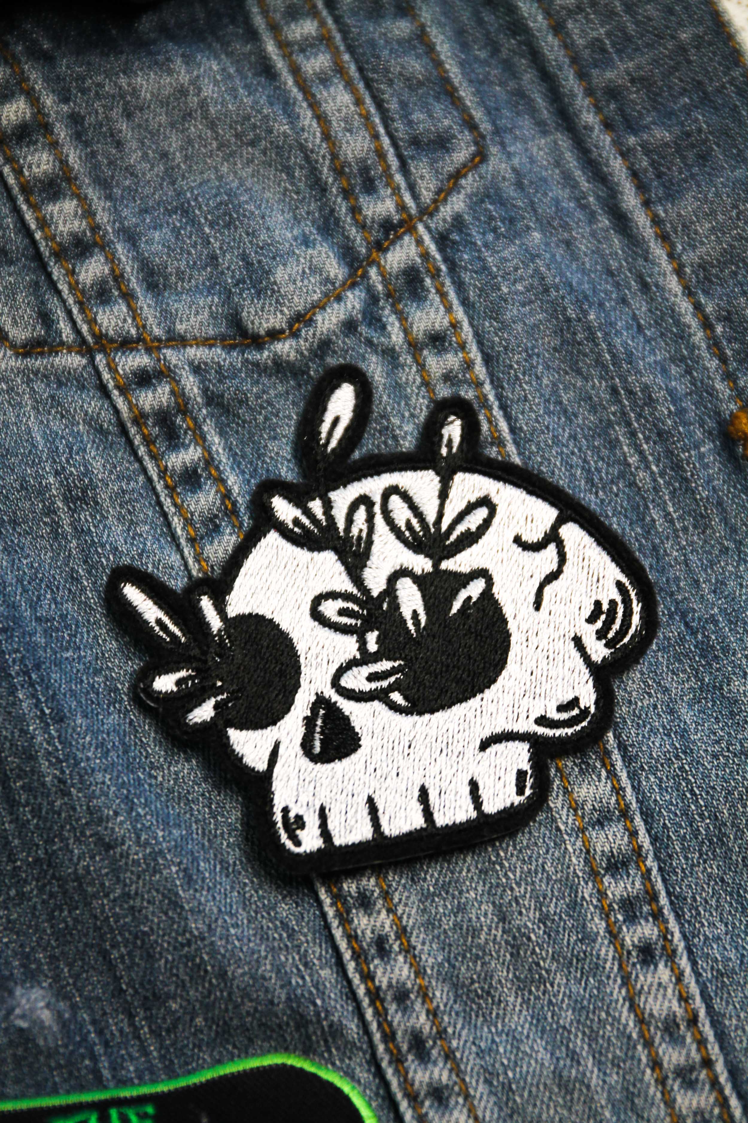 Project Pinup – Engroshandel Patch – Død Have Skull Broderet Jern på Patch6