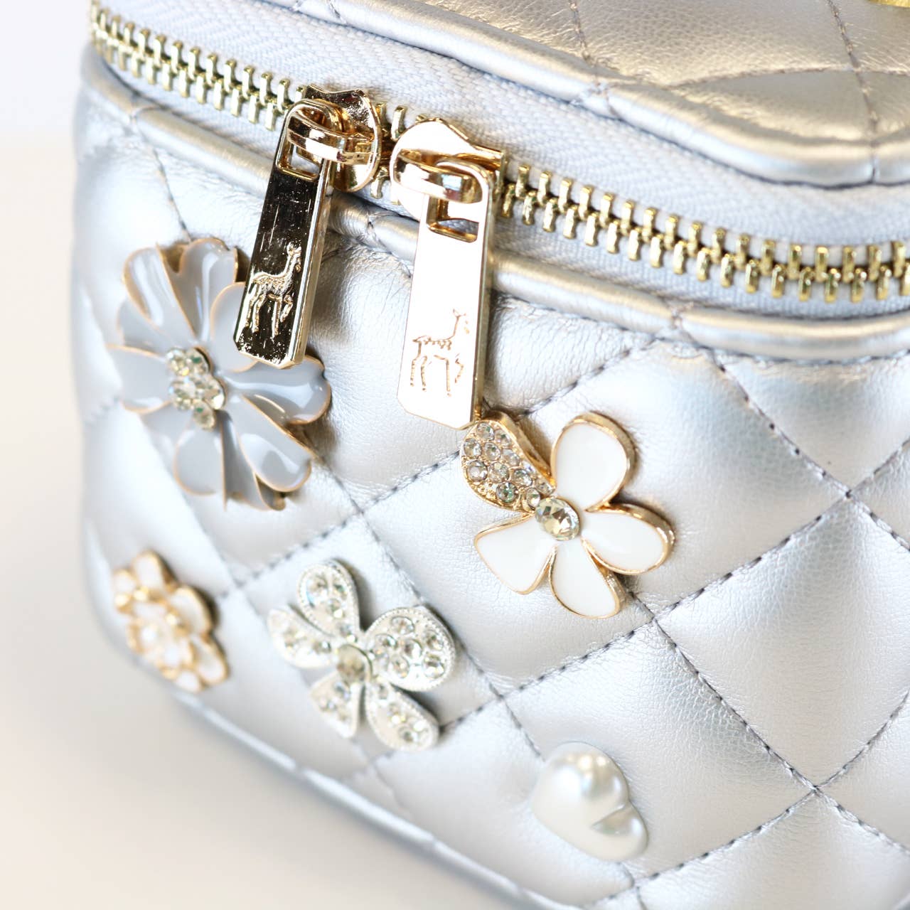 Doe a Dear - Venta al por mayor Accesorio para monedero/bolso - Niños - Bolso acolchado con asa superior y charms P15 B1253 (2 colores)18