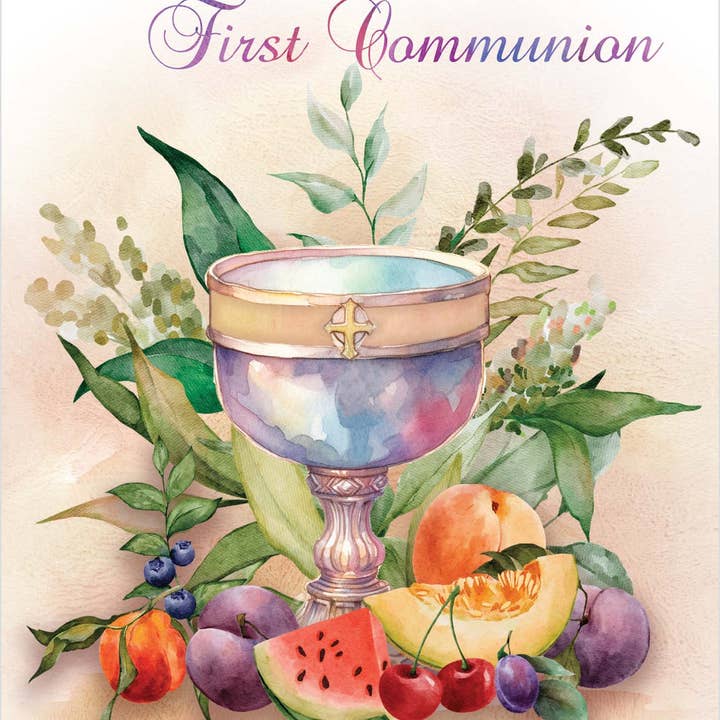 Crown Point Graphics - Wholesale Religious Card - First Communion | Communion Greeting Card2