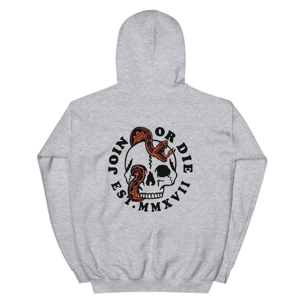 StickThisOn – wholesale Hoodie – Unisex – Join Or Die Hoodie0