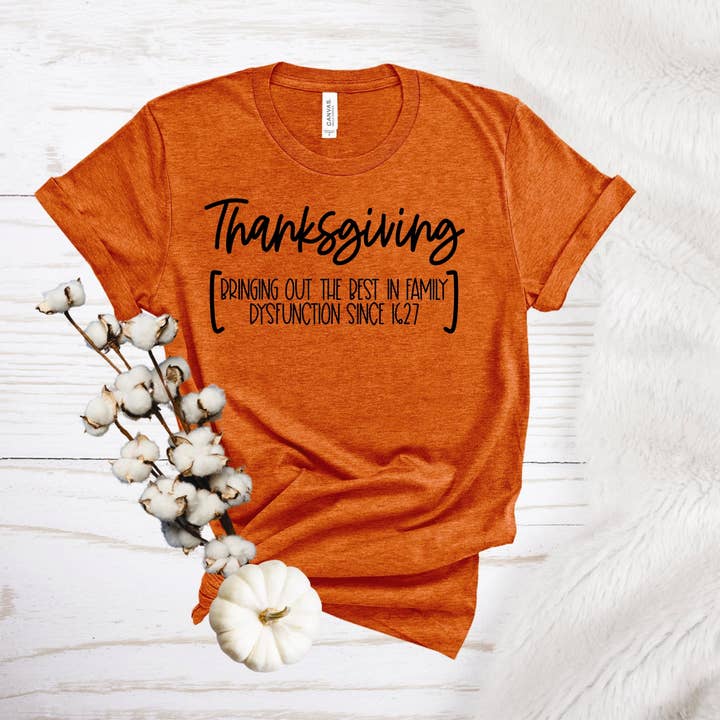 Thanksgiving bringt das Beste aus Familienfunktionsstörungen heraus für den Großhandel von Peach Closet