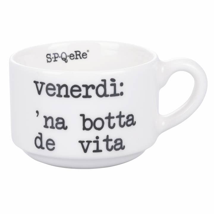 VdE Tivoli 1996 - Wholesale Coffee/Tea Cup - SPQERE WEEK SET 7 STACKABLE CUPS WITH STAND5