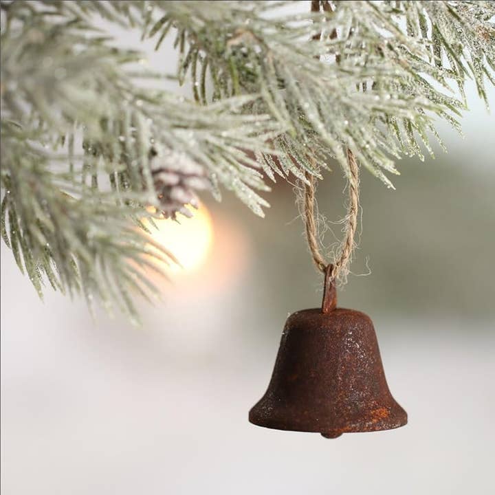 Factory Direct Craft - Wholesale Bell - Rusty Tin Liberty Bell - 1-1/4" H x 1-1/2" Dia.1