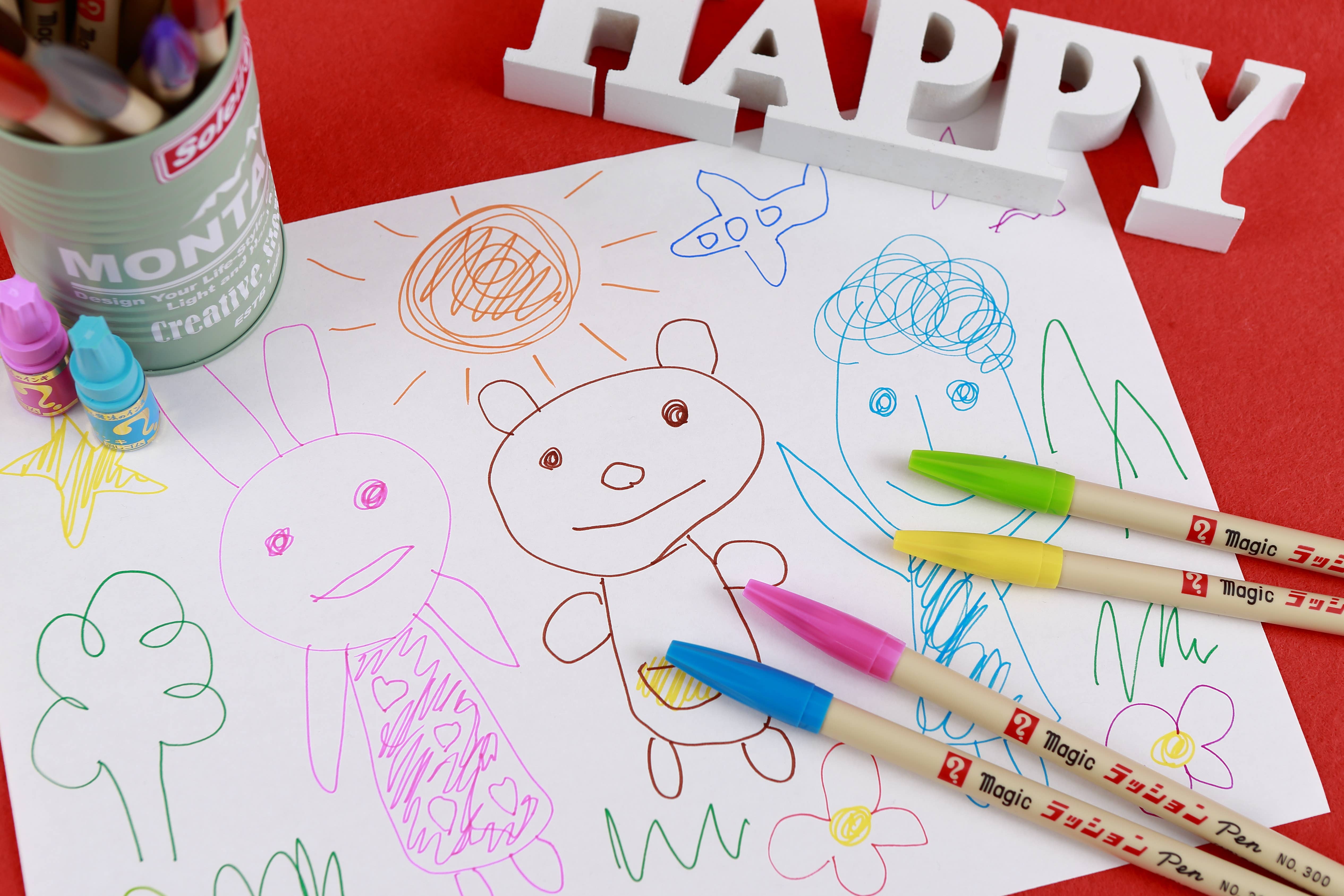 NAKABAYASHI Stationery - Wholesale Marker - Magic Rashon Fine Pen for Drawing (Non-Permanent Marker)4